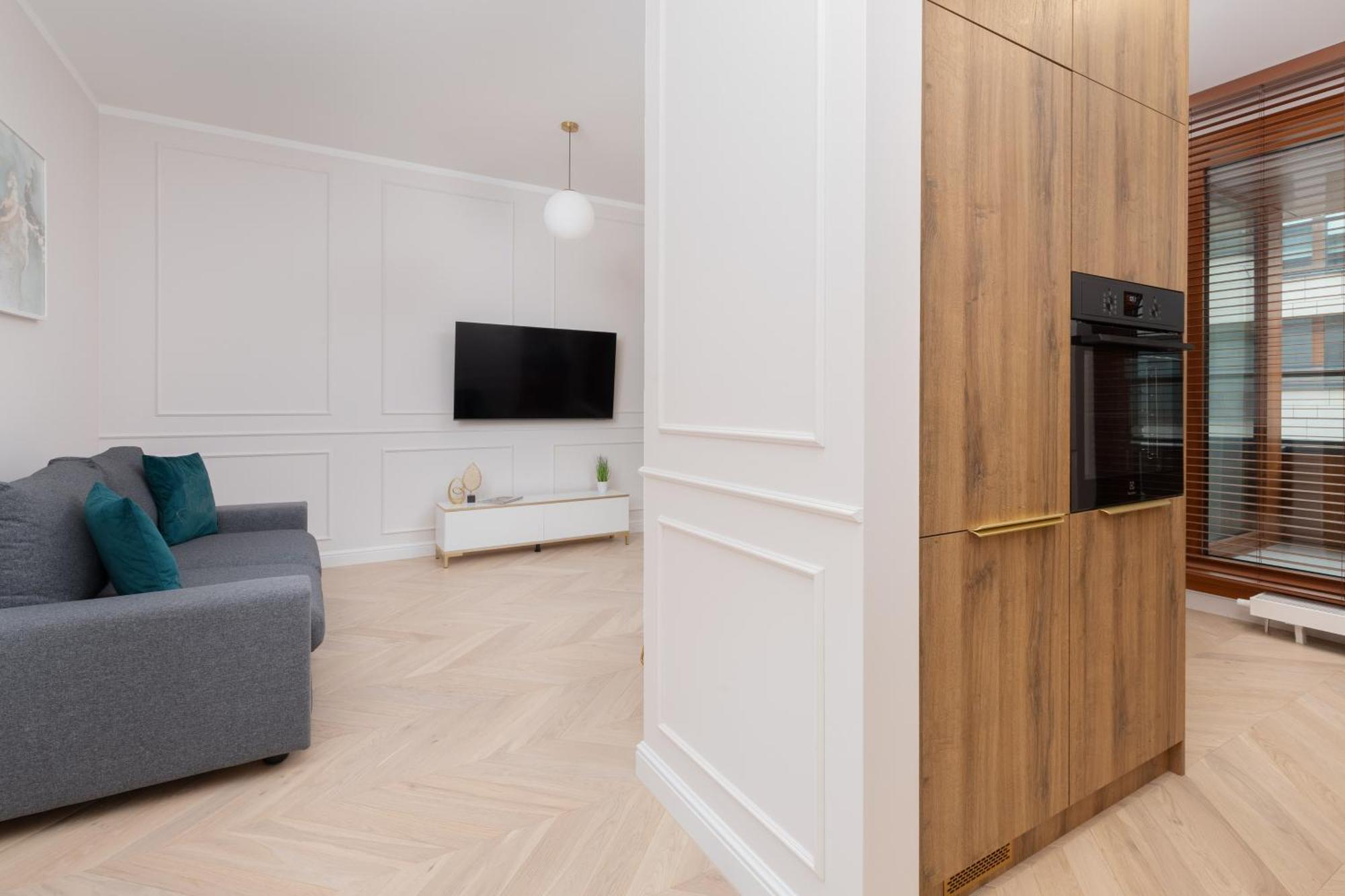 Lux Apartment Niemcewicza With Ac & Balcony Warsaw Ochota By Noclegi Renters Exterior photo