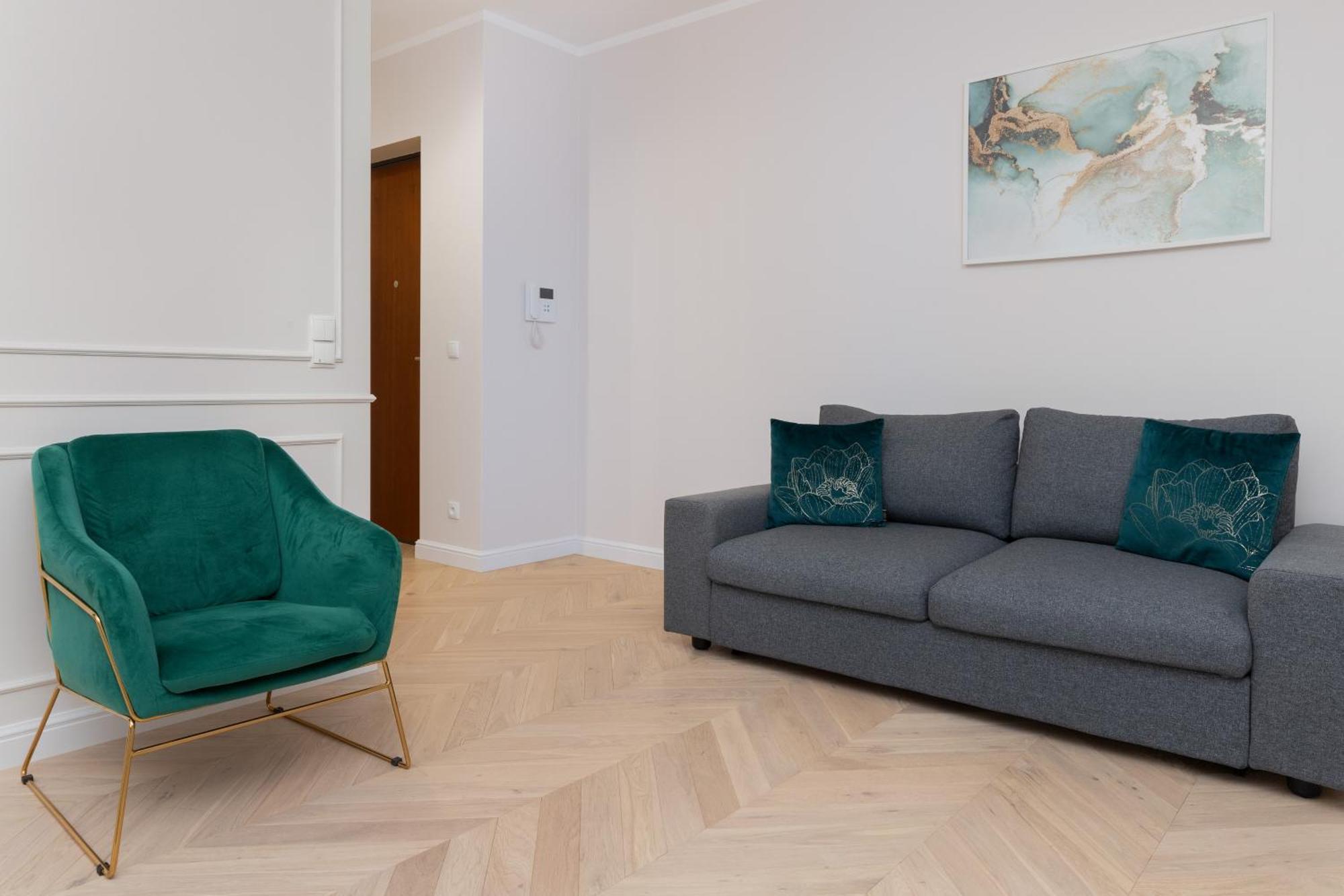 Lux Apartment Niemcewicza With Ac & Balcony Warsaw Ochota By Noclegi Renters Exterior photo